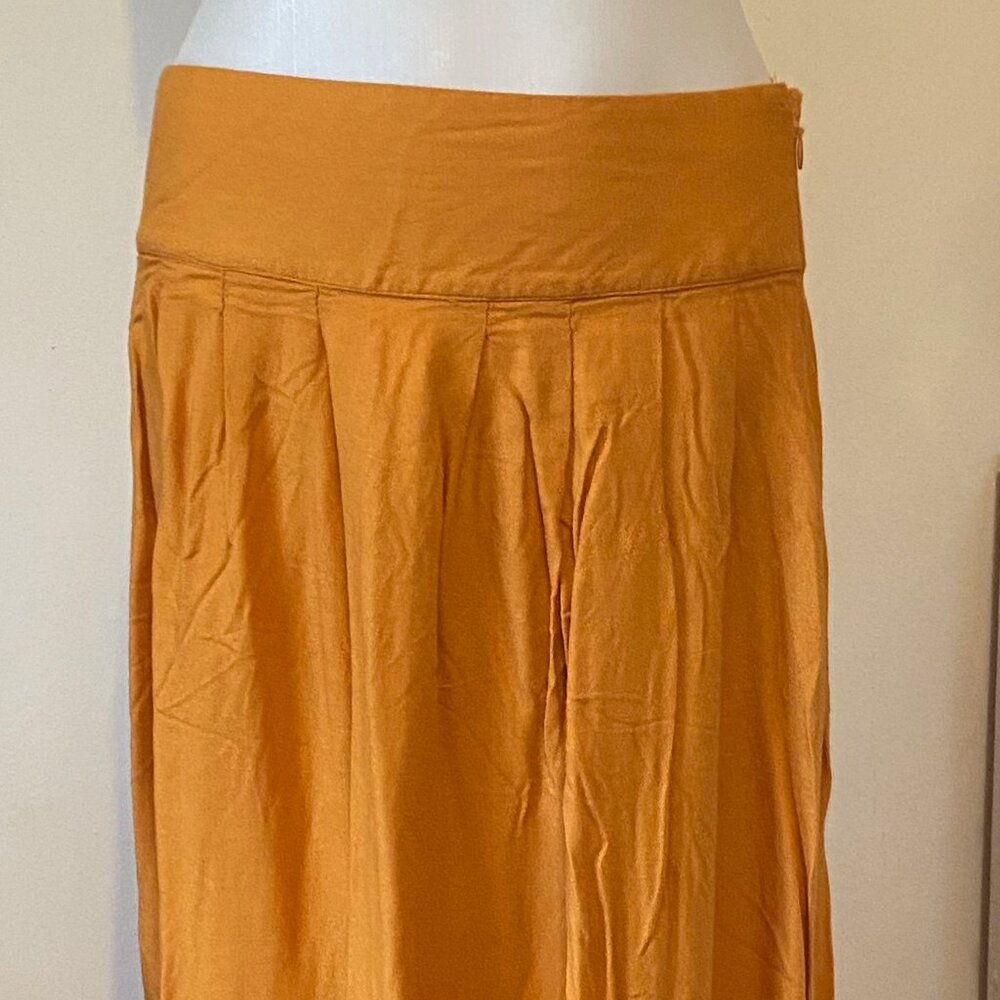 Forever 21 Mustard Maxi Skirt
